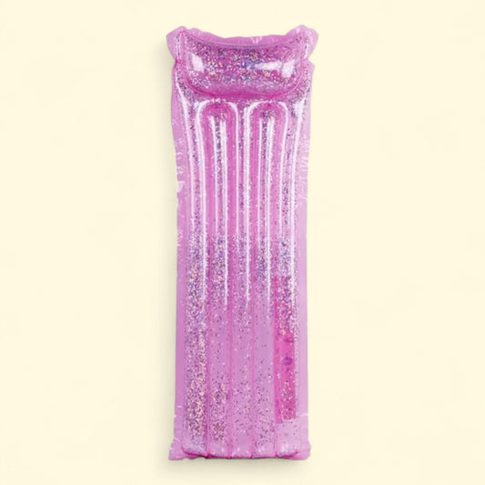 Brand: Inflatable Glitter Swimming Pool Lounge, Size: 67" - Pink