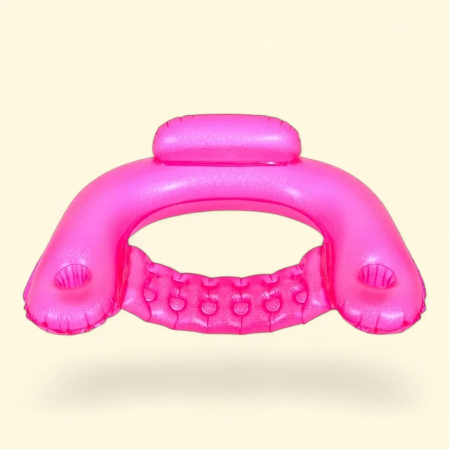 Pink Mosaic Water Lounger, 50-Inch