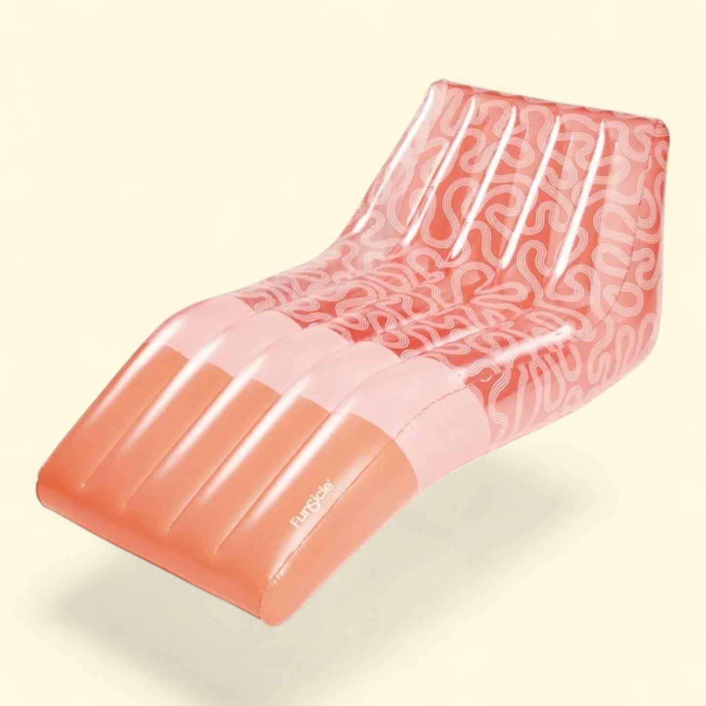 Funsicle Squiggle Chaiser Lounge, Inflatable Pool Float, Adults, Un... — authentic US product shipped worldwide by Treatspree
