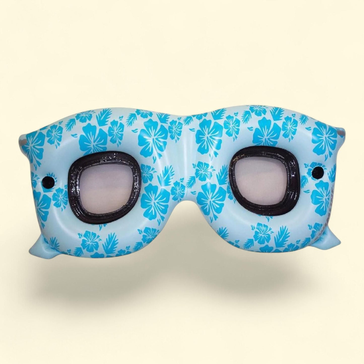 Floral Blue Shades Double Seat Swimming Pool Lounge Float, 60"