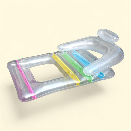 Northlight Inflatable Swimming Pool Float Lounger, 62"