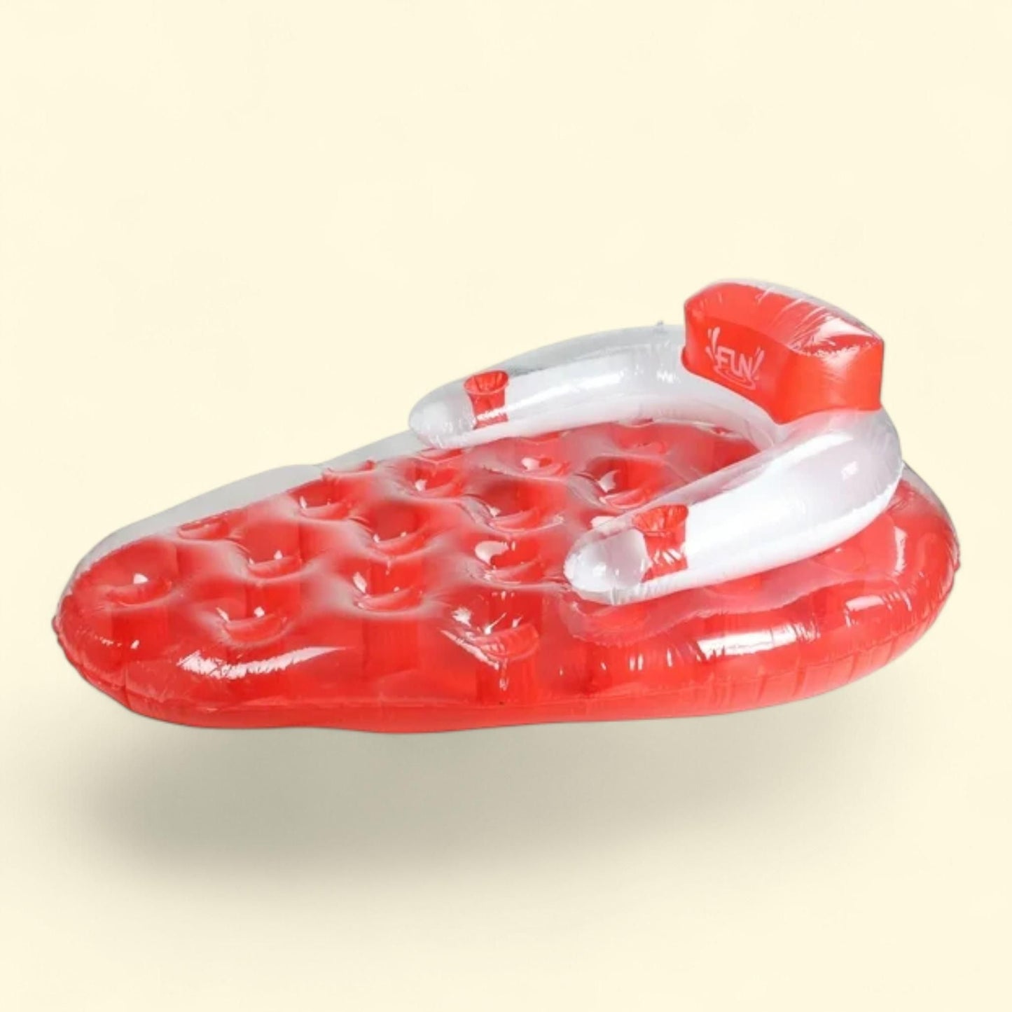 Brand: Unknown, Strawberry Shaped Swimming Pool Inflatable Water Lounge, 65"