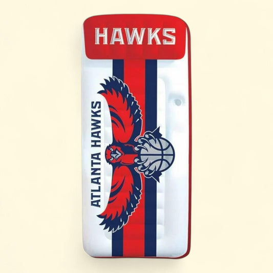 Poolmaster Atlanta Hawks NBA Giant Mattress, 83.00 x 35.00 x 14.00 in