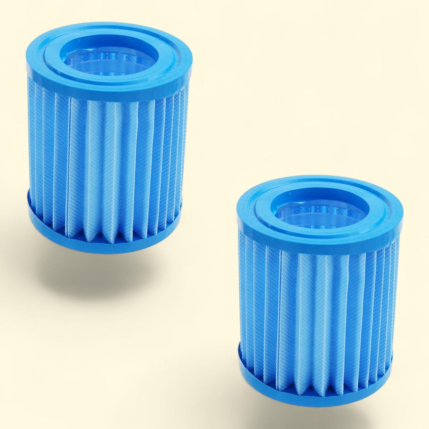 Pool Central Pool Replacement Filters, 7" Blue, Set of 2
