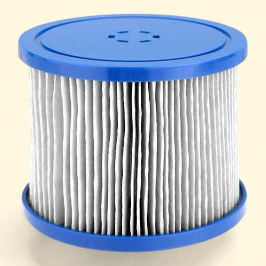 SereneLife Reusable Sunset Filter, Compatible with Inflatable Pool Spa, Filter Replacement Cartridge.