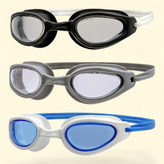 Dolfino Racer Tinted Swim Goggles, Multi-Color, Unisex (3 Pack)