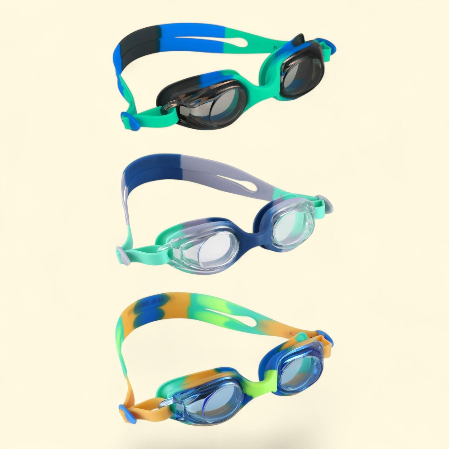 U.S. Divers Splash Junior Swim Goggles, 3 Pack, 0.6 lb