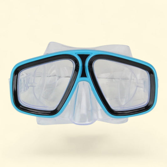 Swimline Laguna Swim Mask Goggles, 6.25" - Blue/Black