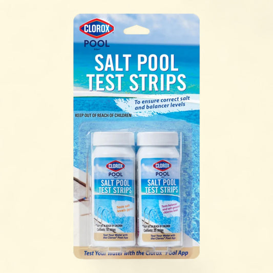 Clorox Pool&Spa Salt Pool Test Strips, 25 Count + 10 Count