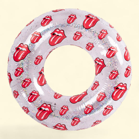 Rolling Stones Swim Tube Pool Ring Float, 40"