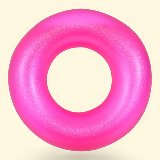 Unknown Inflatable Inner Tube Pool Float, 35" - Pink