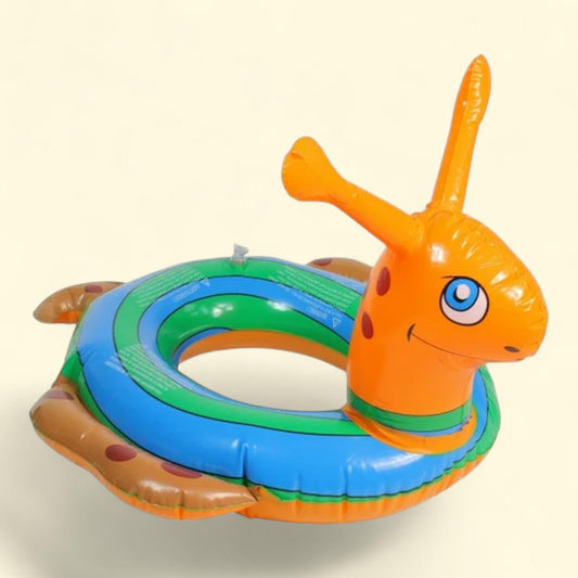 Inflatable Snail Swimming Pool Tube Ring Float, 24-inch