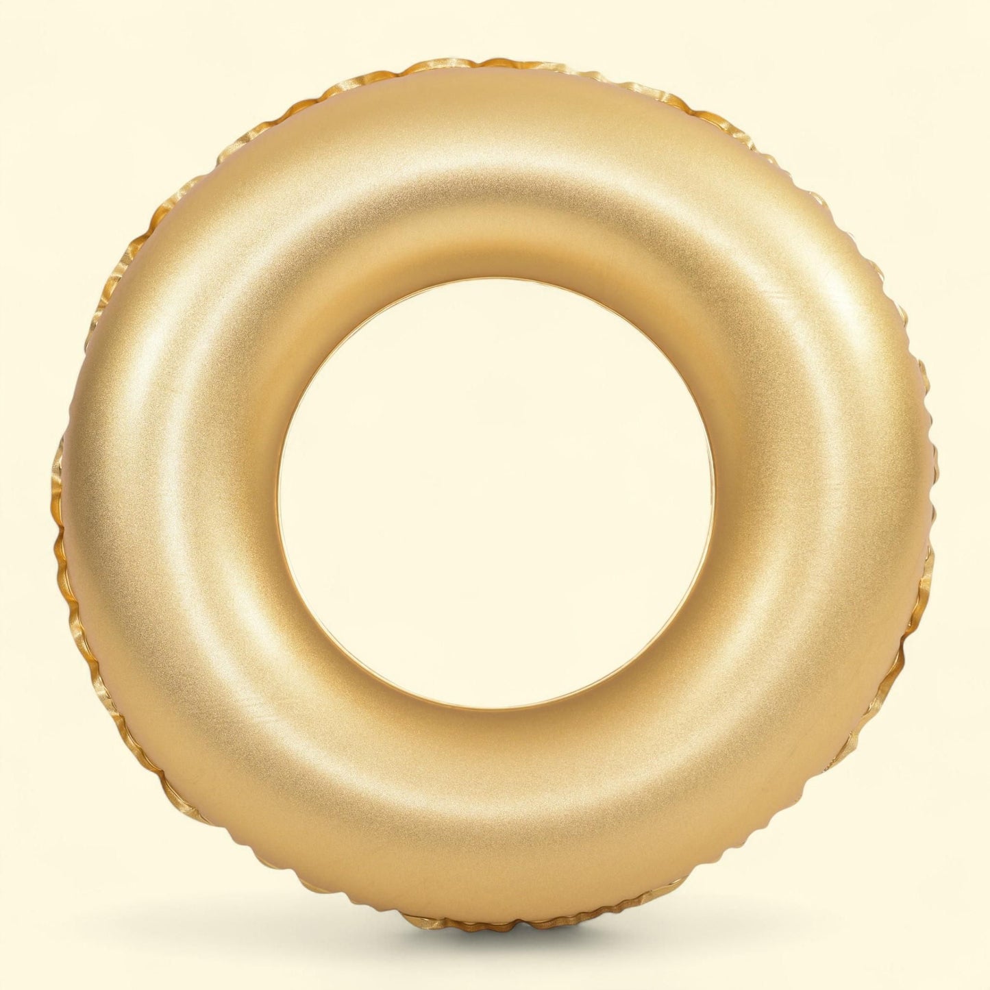 Pool Central Inflatable Golden Pool Ring Float, 35"