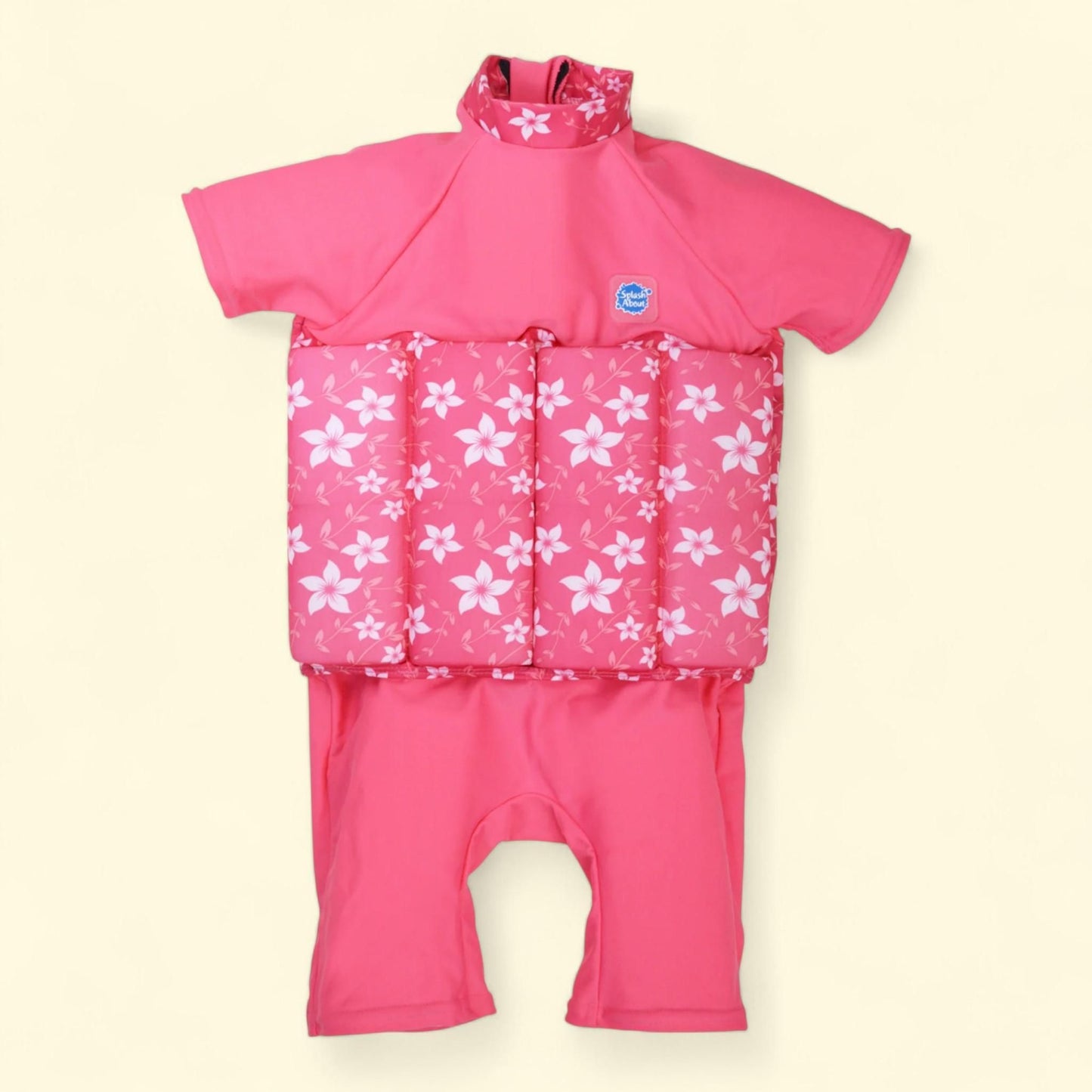 Splash About UV Sun Protection Floatsuit, Pink Blossom 4-6 Years