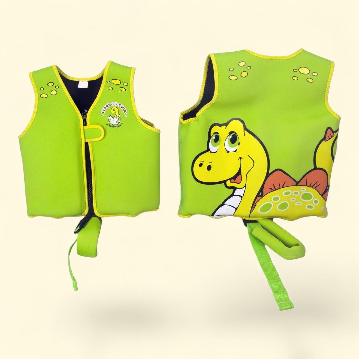 Poolmaster Dino Swim Vest, Childrens Swimming Pool Training Vest, Size 1 to 3