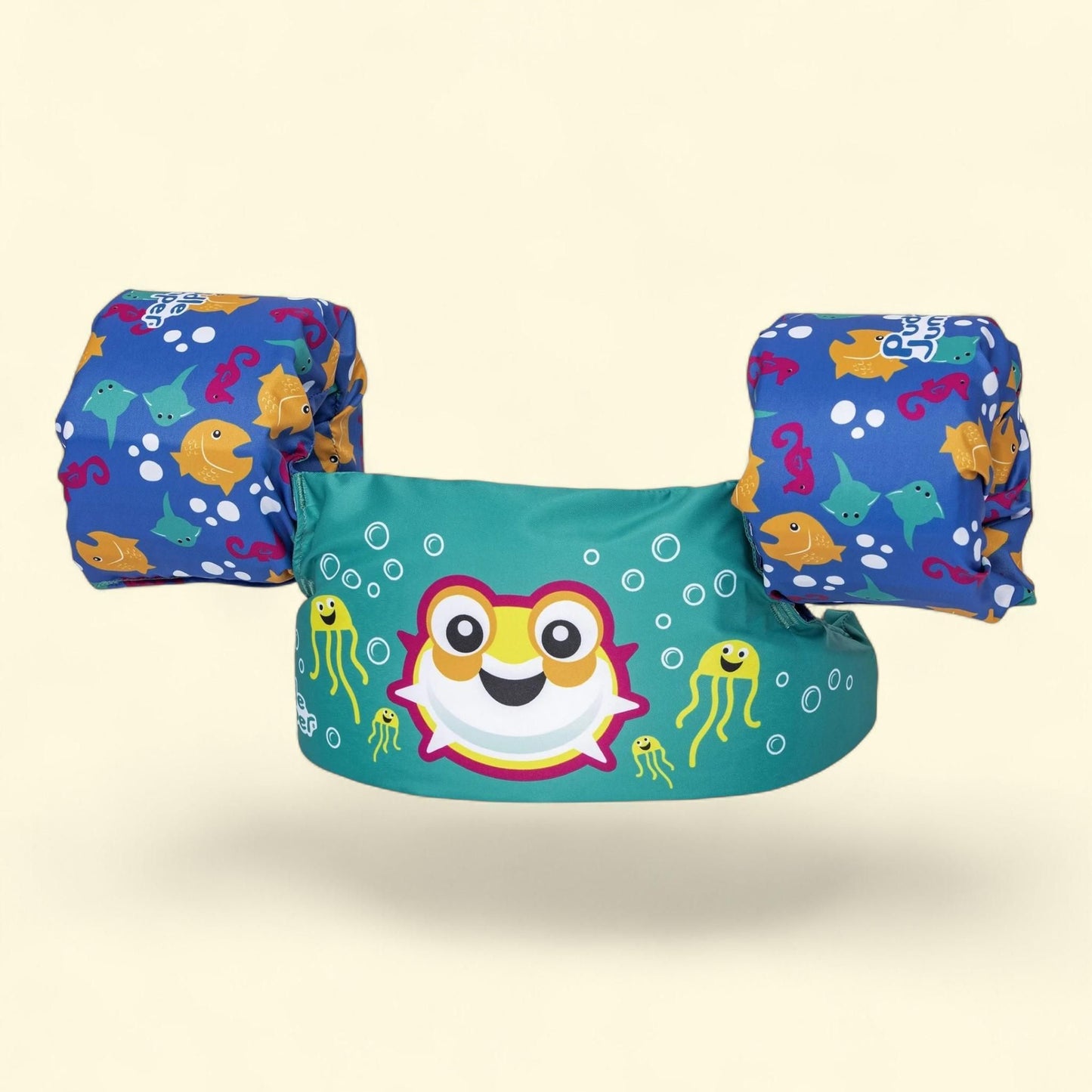 Puddle Jumper Child Deluxe Life Vest - Blowfish, 33-55 lbs