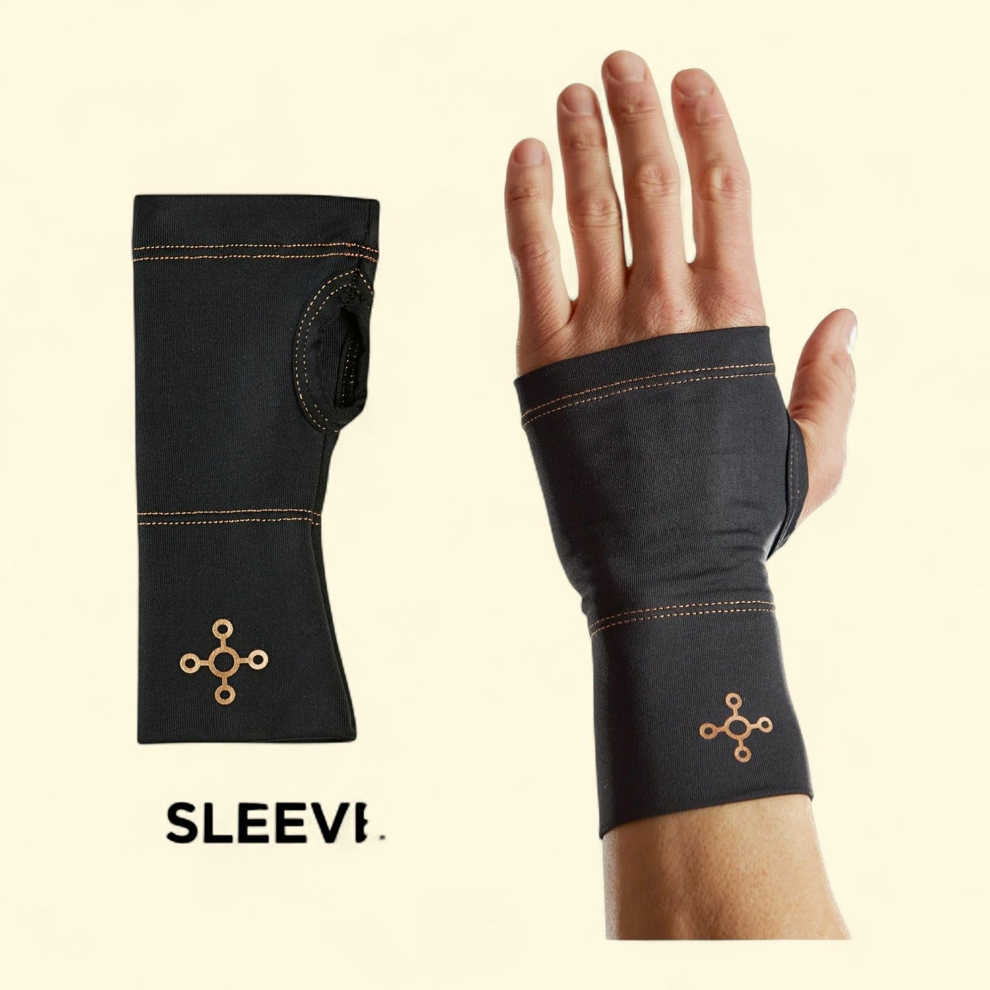 Tommie Copper Sport Compression Wrist Sleeve, Small/Medium