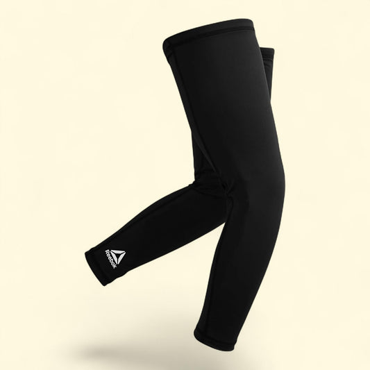 Reebok Delta Activchill Compression Leg Sleeve 2 pack, Black, Large/Extra Large
