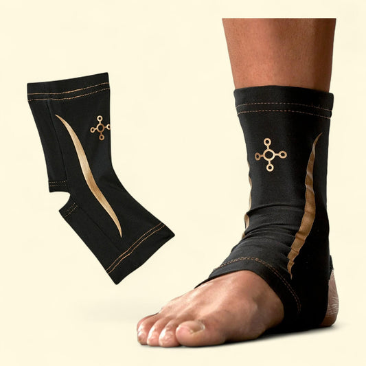 Tommie Copper Sport Compression Ankle Sleeve, Black, Adult Large/Extra-Large