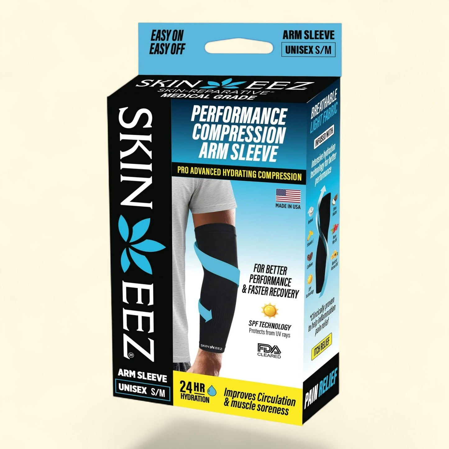 Skineez Arm Sleeve, Size S/M