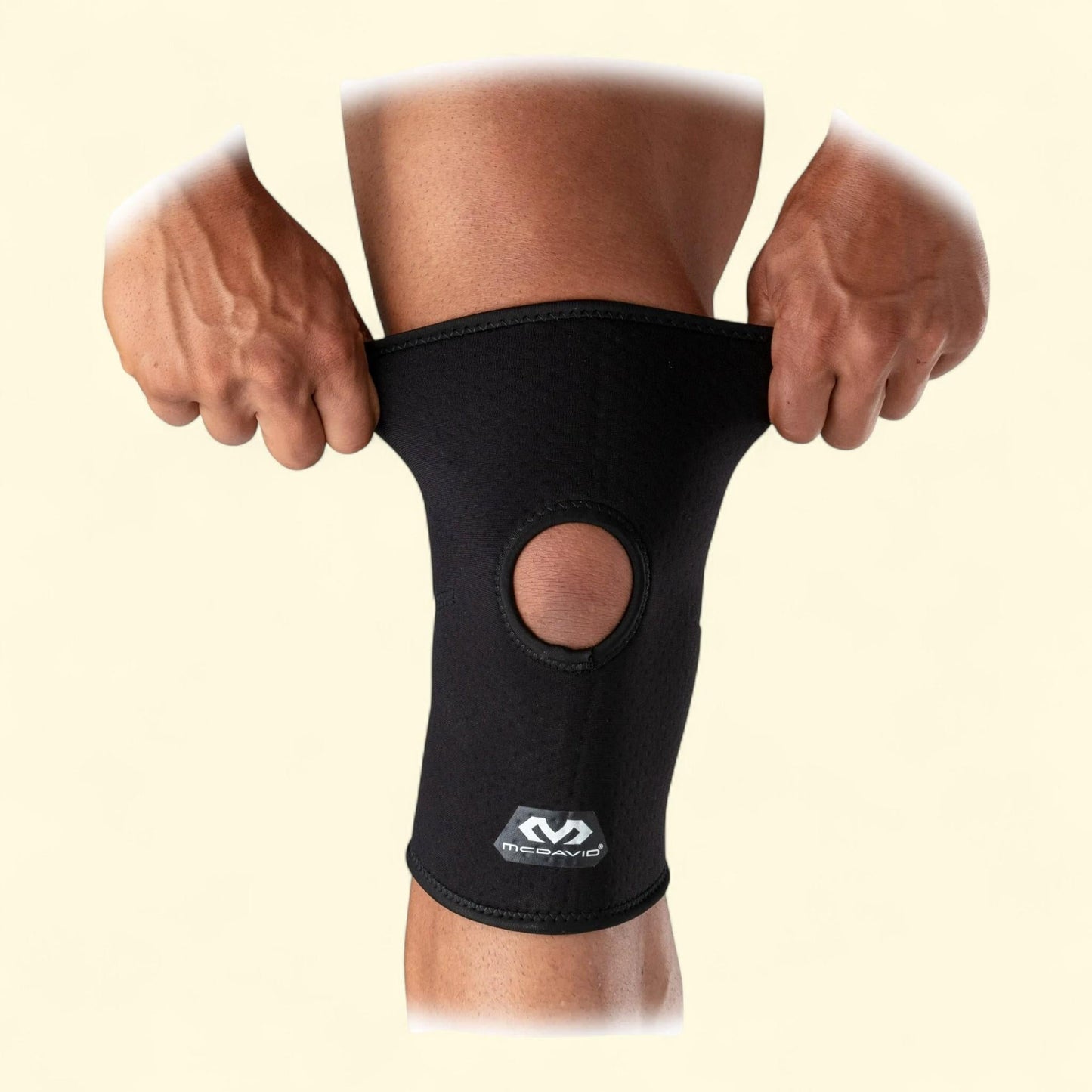 McDavid Compression Knee Sleeve, Small/Medium — authentic US product shipped worldwide by Treatspree