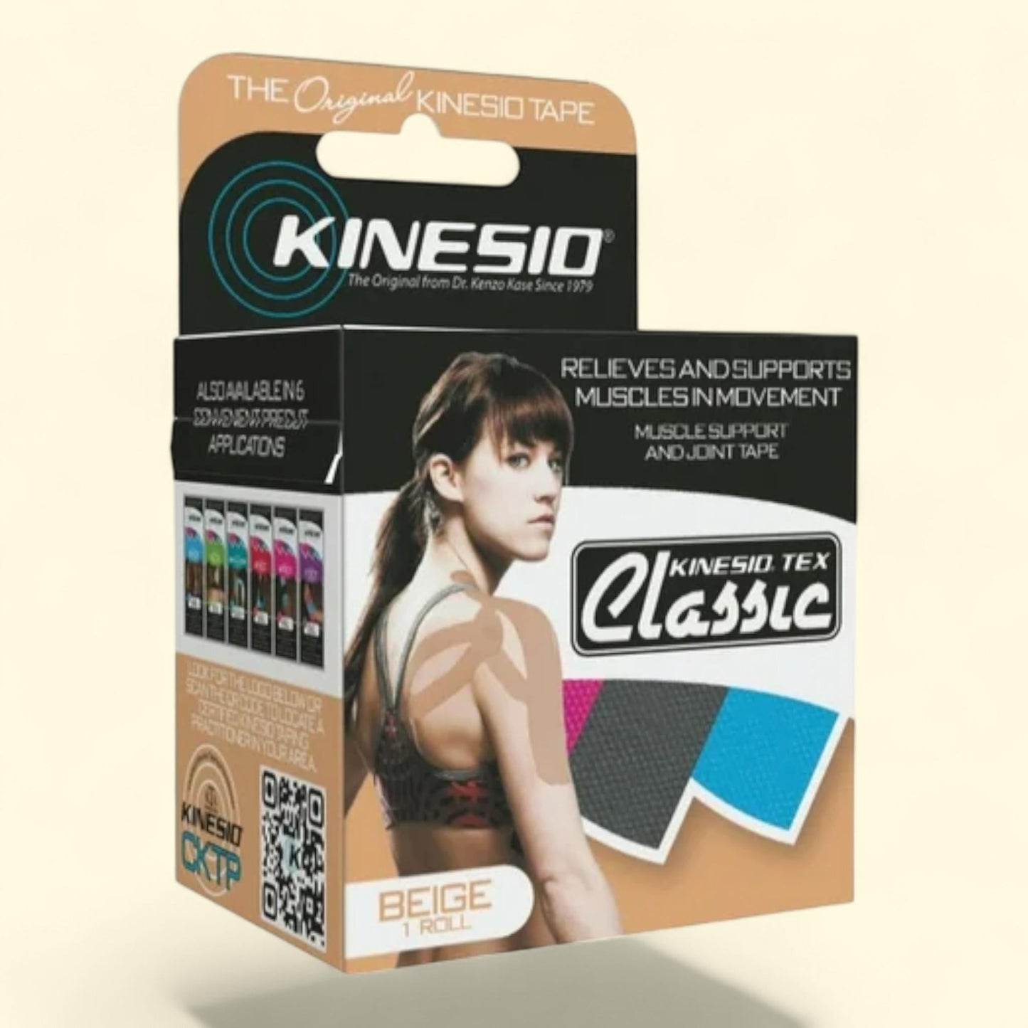 Kinesio Tex Classic Tape 5cm x 4m Beige