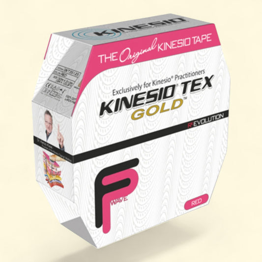 Kinesio Tape, Tex Gold, 2" x 34 yds, Red