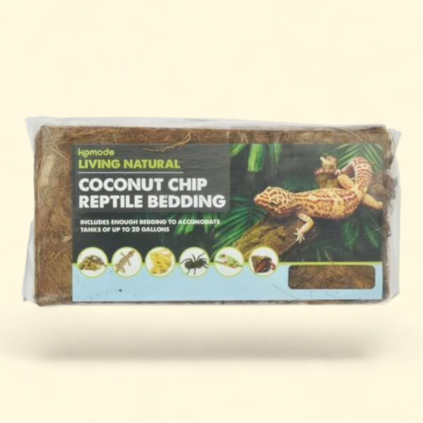 Komodo Coco Brick, Reptile Bedding, 1 CT