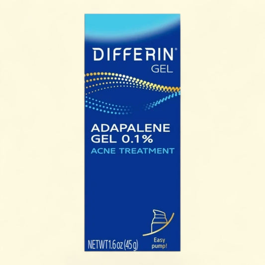 Differin Acne Treatment Gel, 1.6 oz (45g)