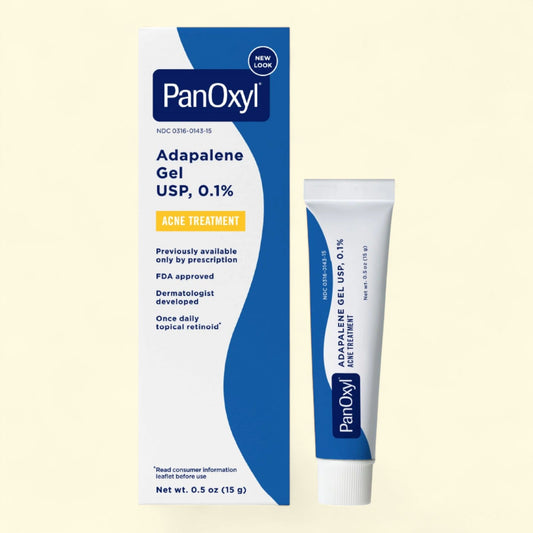 PanOxyl Adapalene 0.1% Leave-on Gel, 0.5 oz