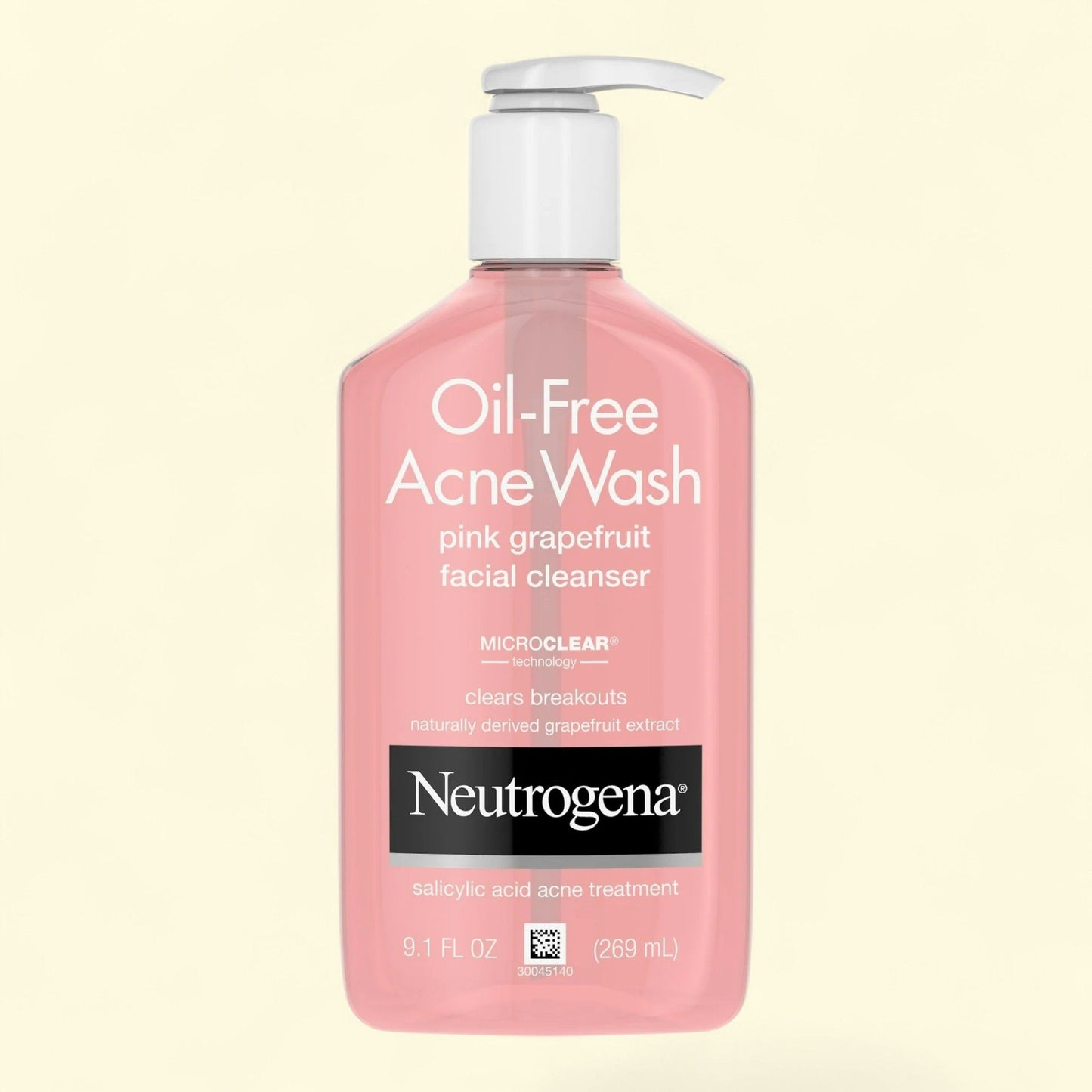 Neutrogena Acne Facial Cleanser, 9.1 fl. oz.