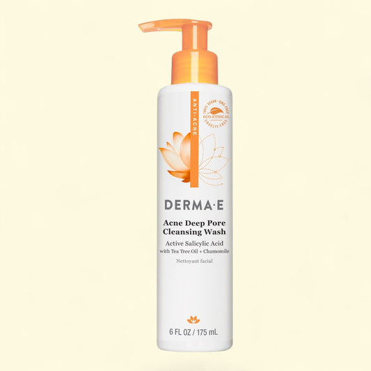 Derma E Very Clear Acne Cleanser, 6.0 fl oz