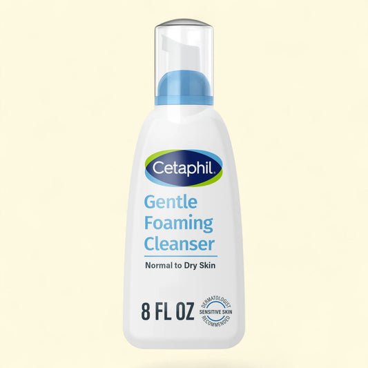 Cetaphil Gentle Foaming Face Wash, 8 oz