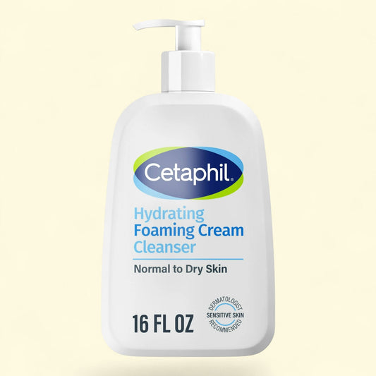 Cetaphil Foaming Cream Cleanser, 16 oz