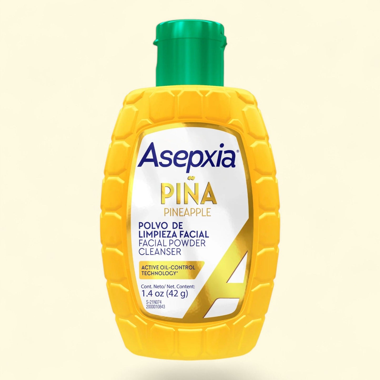 Asepxia Facial Cleanser Powder, Pineapple, 1.4 oz.