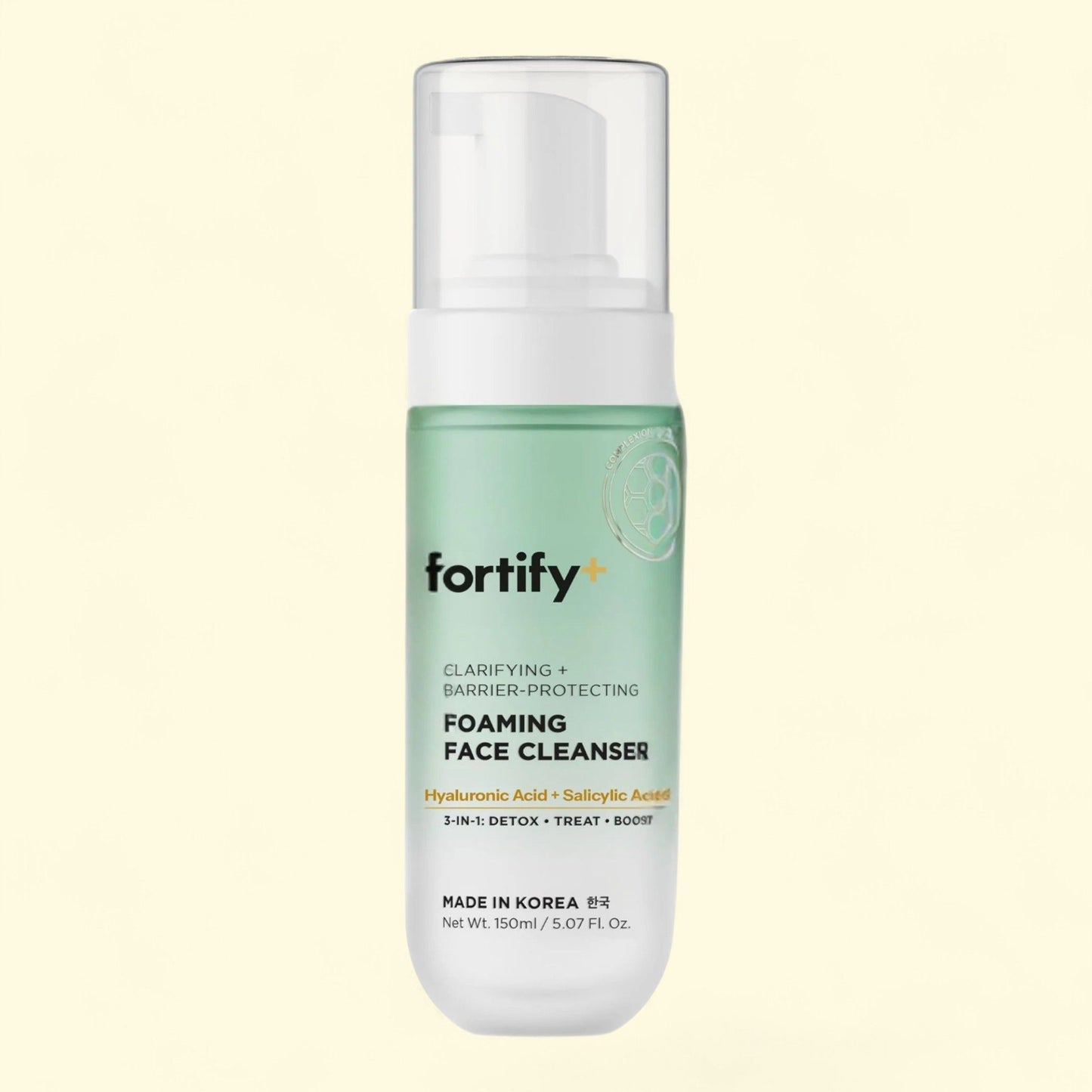 Fortify Skincare Foaming Facial Cleanser, 5.07Fl.Oz