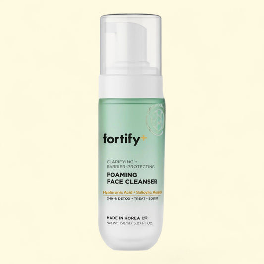 Fortify Skincare Foaming Facial Cleanser, 5.07Fl.Oz