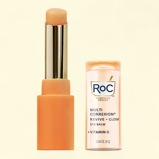 RoC Skincare Multi Correxion Revive and Glow Vitamin C Eye Balm, 0.14oz