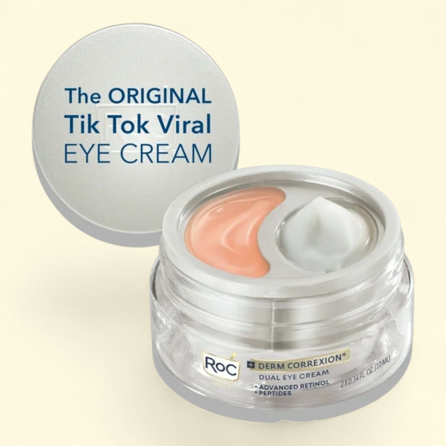 RoC Derm Correxion Dual Eye Cream, 0.68 oz