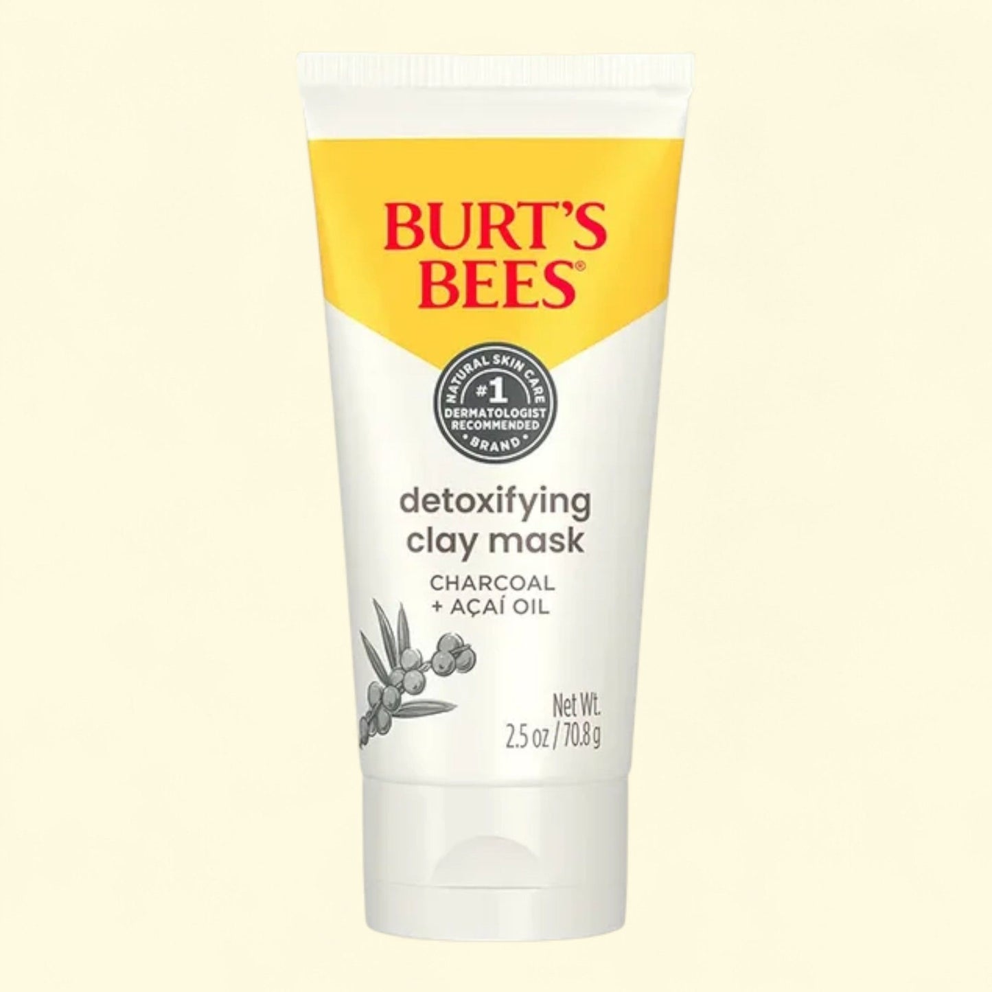 Burts Bees Clay Mask, 2.5 oz