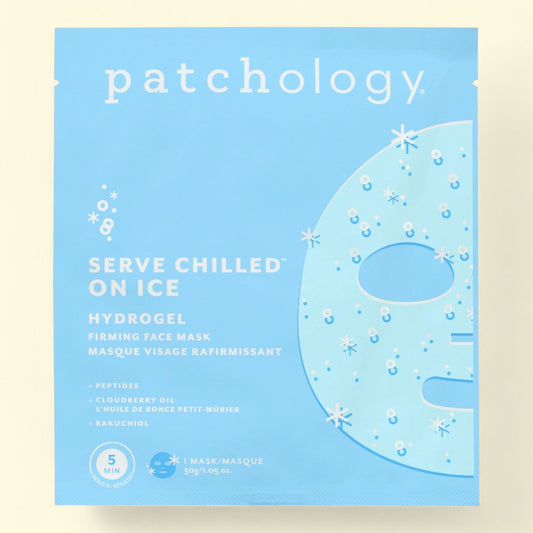 Patchology Serve Chilled On Ice Firming Hydrogel Face Mask, Single