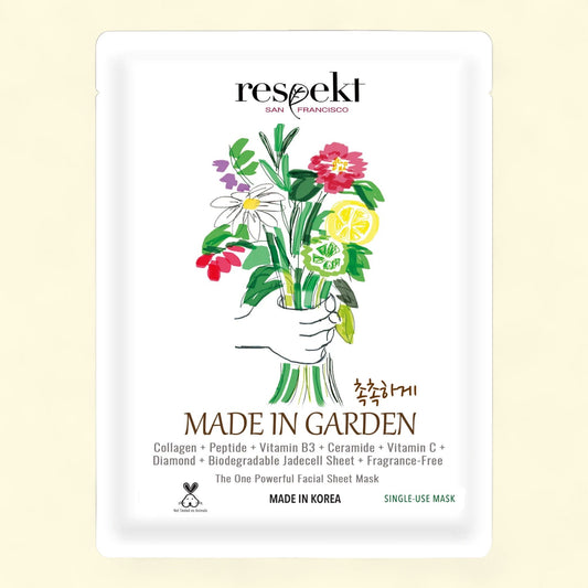 RESPEKT Facial Sheet Mask, 1 Sheet