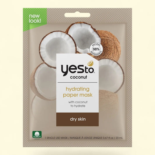 Yes To Coconut Paper Mask, 0.67 Oz