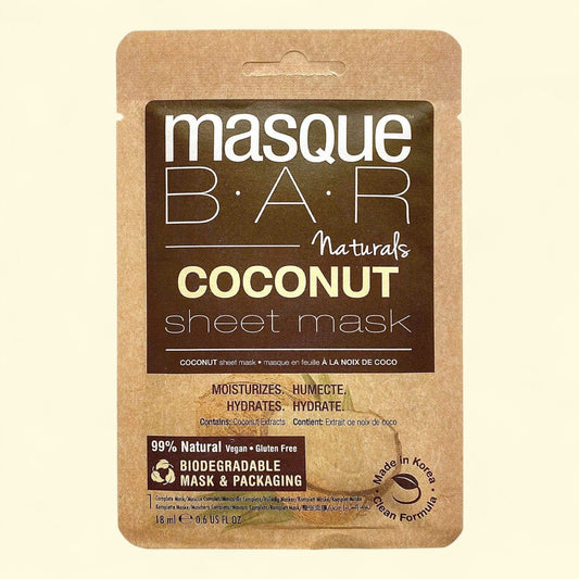 Masque Bar Naturals Coconut Sheet Mask, 99g