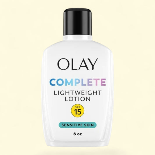 Crème hydratante quotidienne Olay Complete pour peaux sensibles, 177 ml