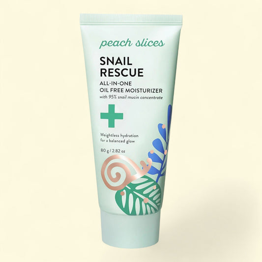Peach Slices Snail Rescue Face Moisturizer, 2.83 fl oz