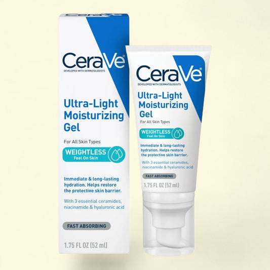 CeraVe Ultra-Light Gel Face Moisturizer, 1.75 fl oz
