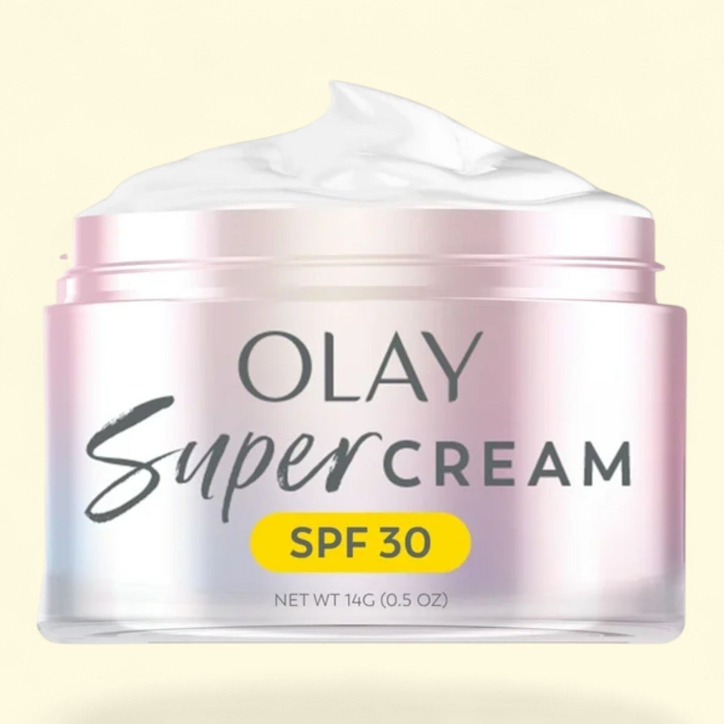 Olay Face Cream Super Serum Cream Moisturizer SPF 30, Mini Trial Size, 15 mL