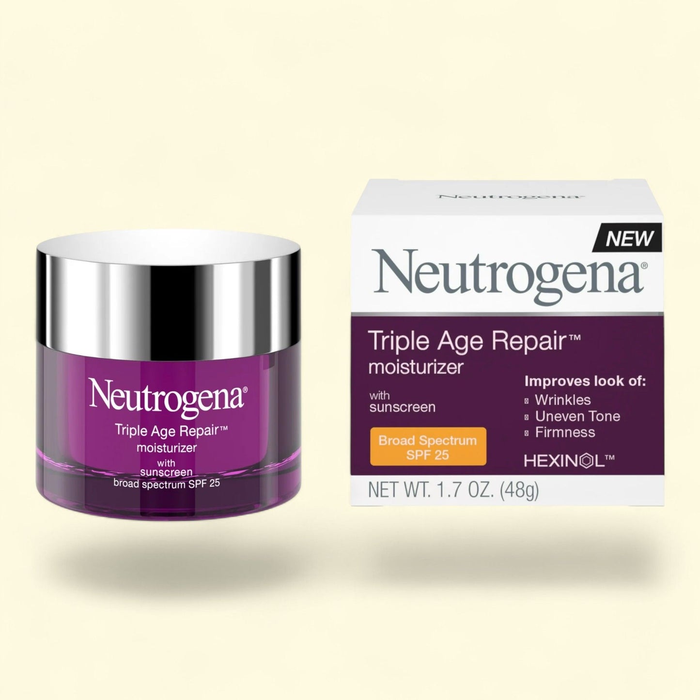 Neutrogena Face Moisturizer with SPF 25, 1.7 oz