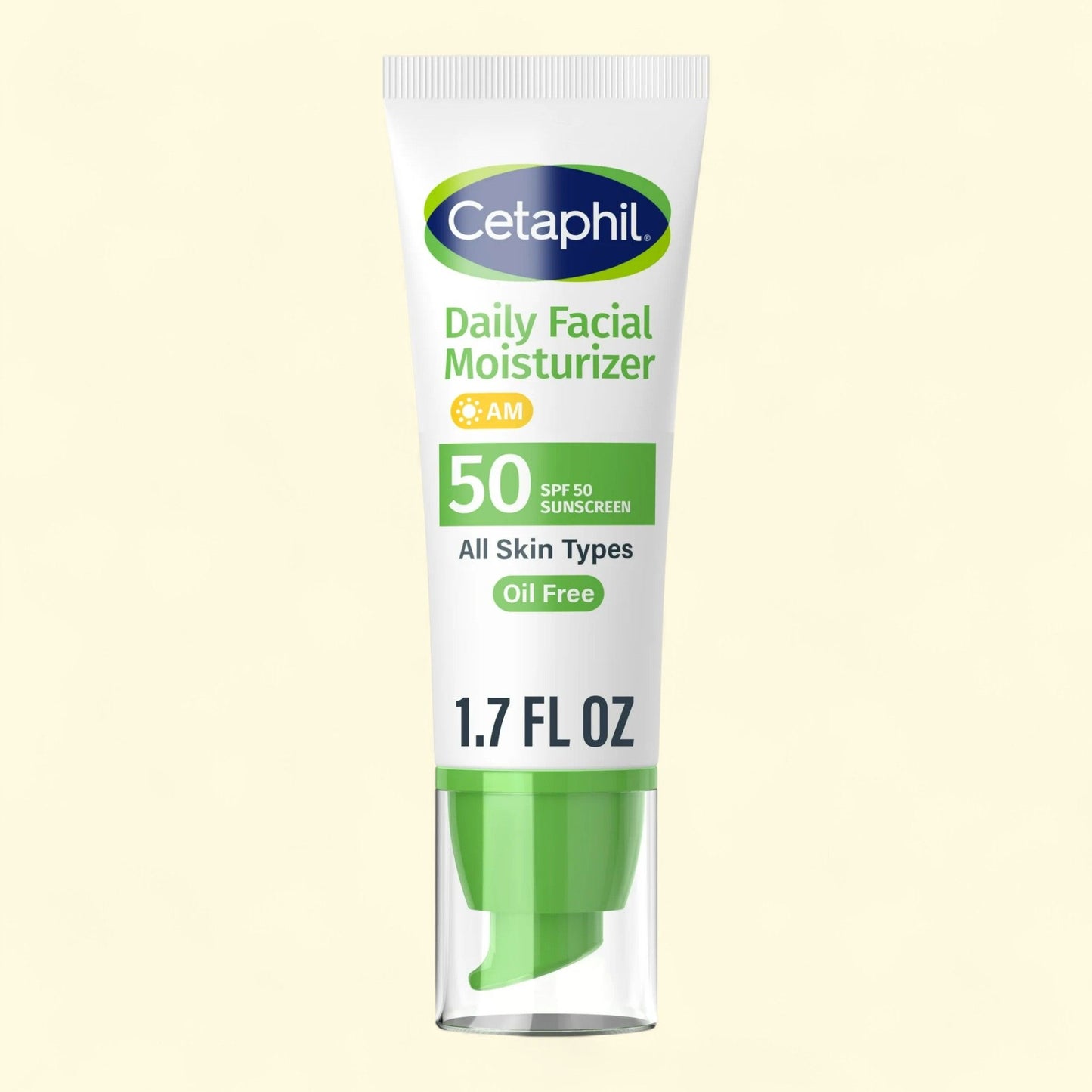 Cetaphil Daily Facial Moisturizer with Broad Spectrum SPF 50, 1.7 fl oz